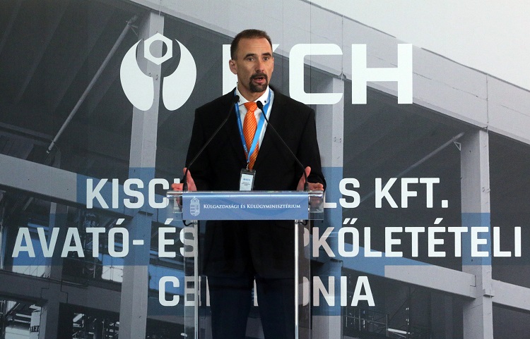Orovecz Olivér, a Kischemicals Kft. ügyvezető igazgatója (Fotó: MTI, Vajda János)
